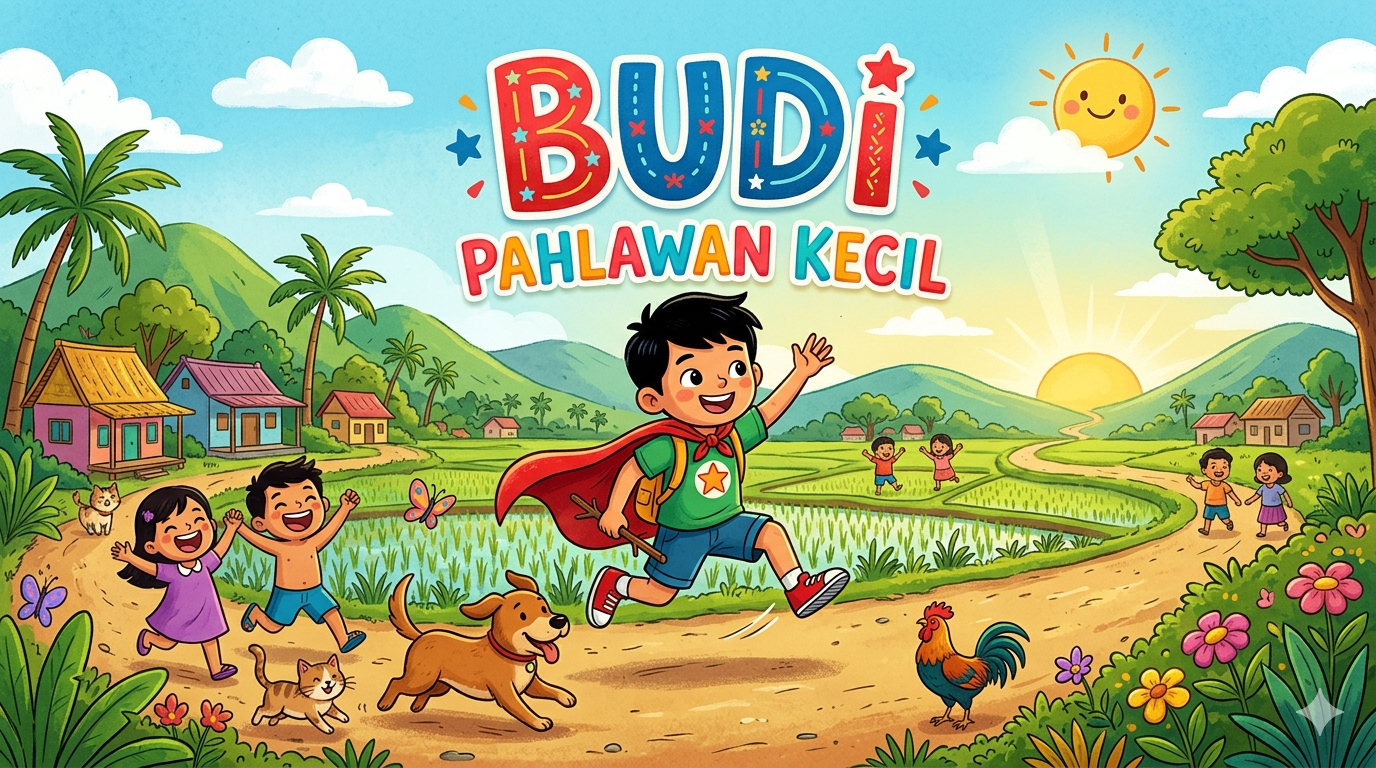 Budi Pahlawan Kecil Buku Cerita Bergambar Anak