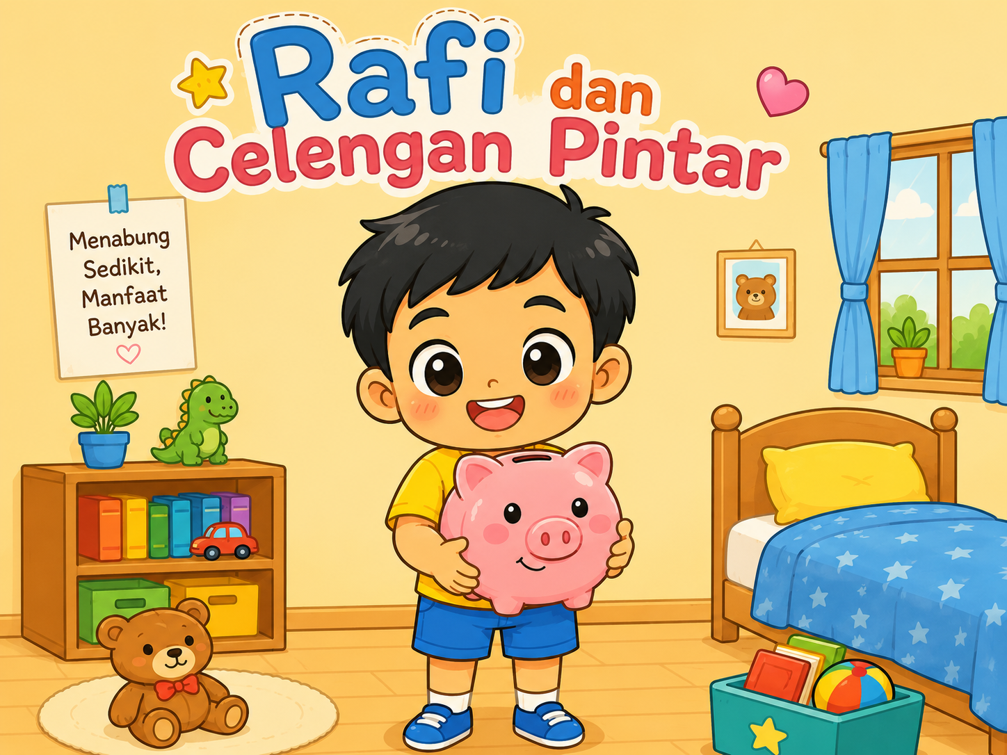 [Free] Buku Rafi dan celengan Pintar